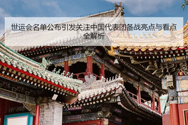 世运会名单公布引发关注中国代表团备战亮点与看点全解析