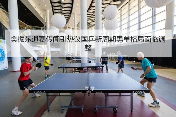 樊振东退赛传闻引热议国乒新周期男单格局面临调整